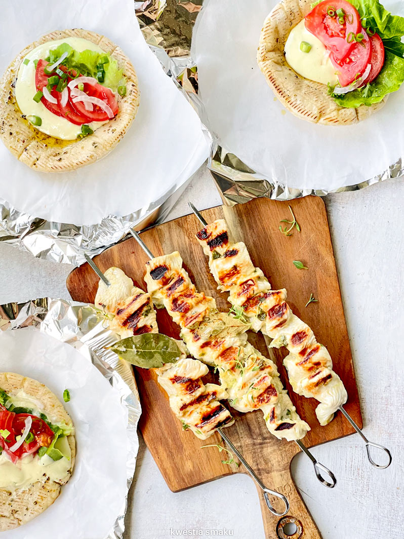 Souvlaki z kurczaka