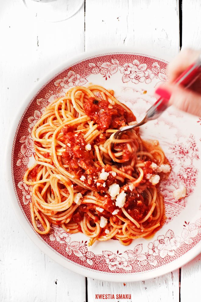 Spaghetti all'amatriciana - Blog
