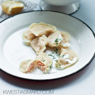 Pierogi z łososiem