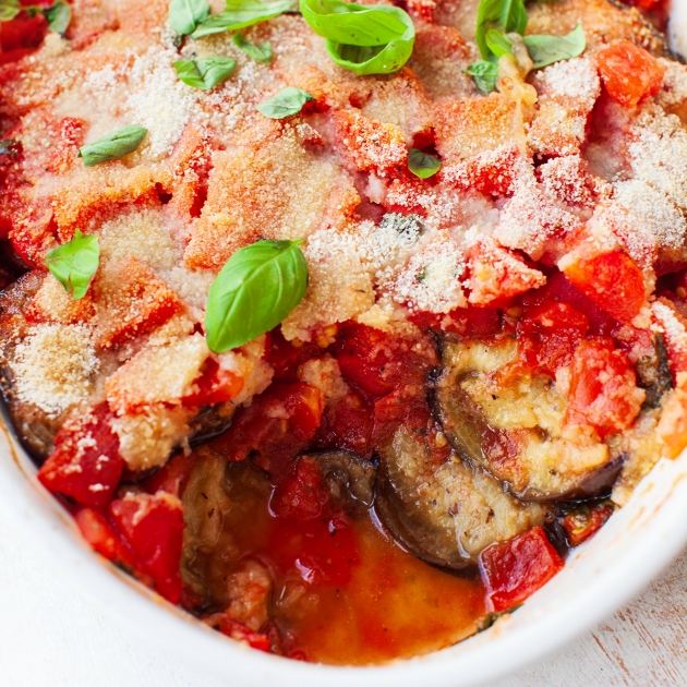 Bakłażan zapiekany po prowansalsku