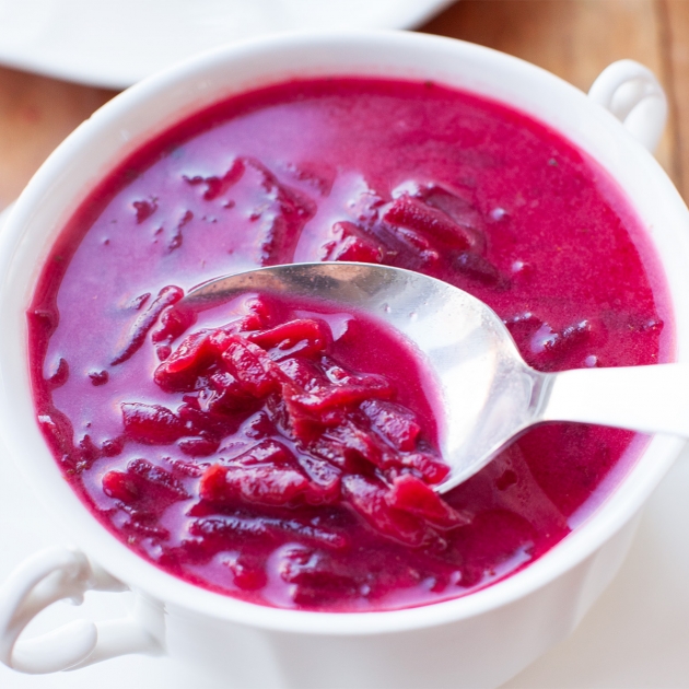 Barszcz czerwony wegetariański