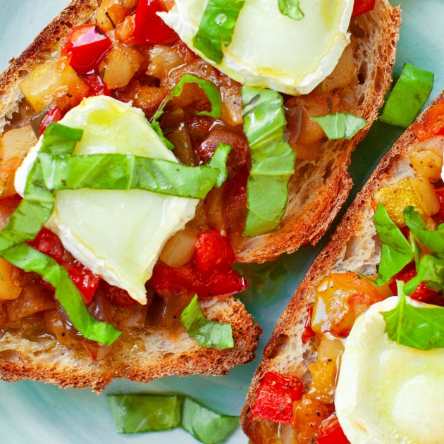 Bruschetty z ratatouille