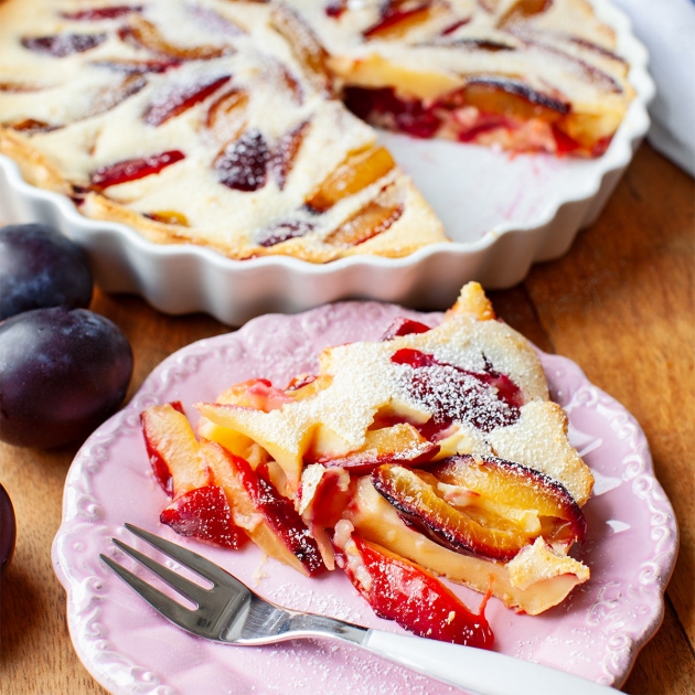 Clafoutis ze śliwkami