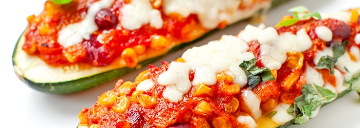 Cukinia zapiekana po meksykańsku w wersji wege