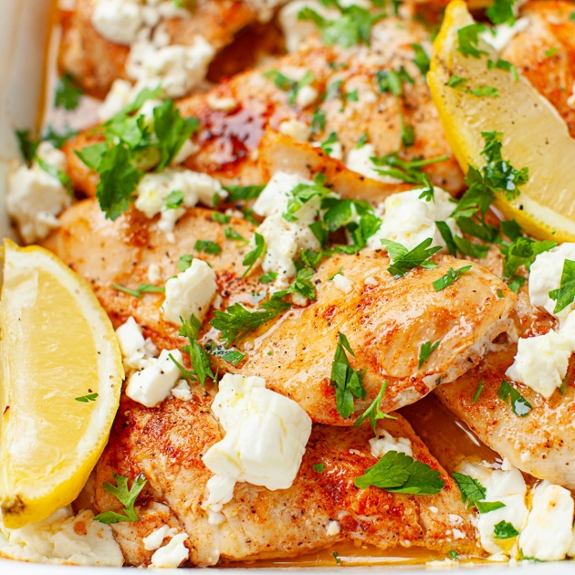 Filety drobiowe po grecku