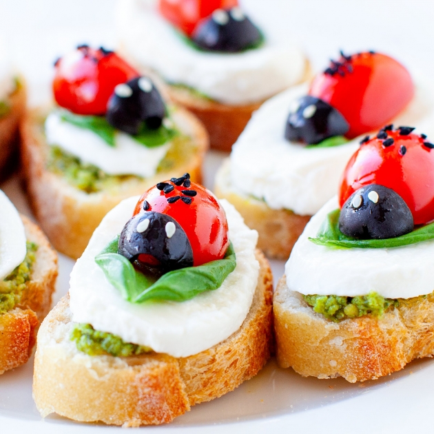 Kanapeczki Biedroneczki