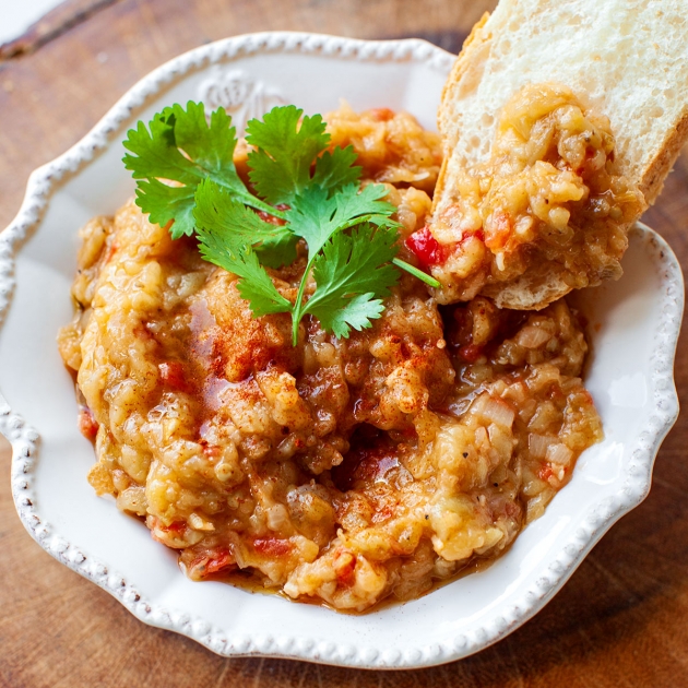 Kawior z bakłażana