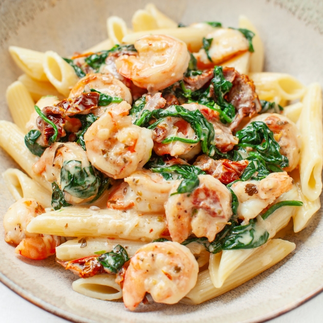 Krewetki po toskańsku