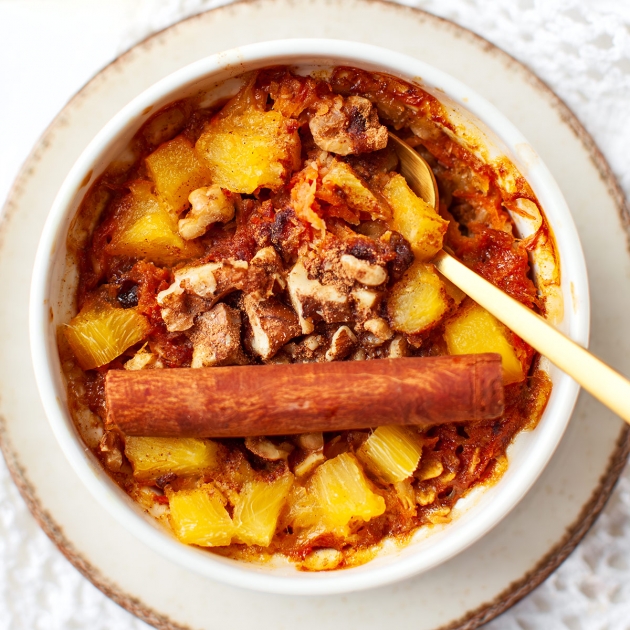 Pieczona owsianka marchewkowa