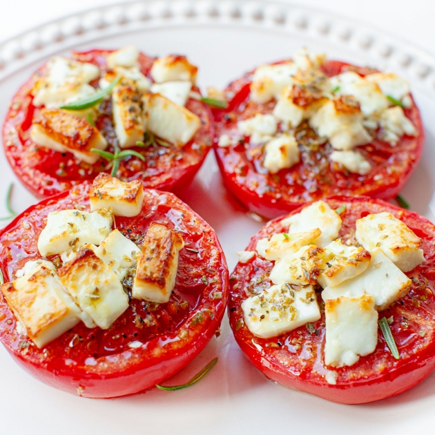 Pomidory pieczone z fetą