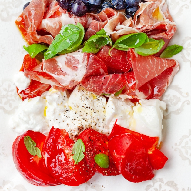 Przystawka z burraty