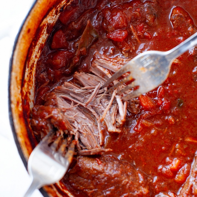 Ragù z duszonej wołowiny