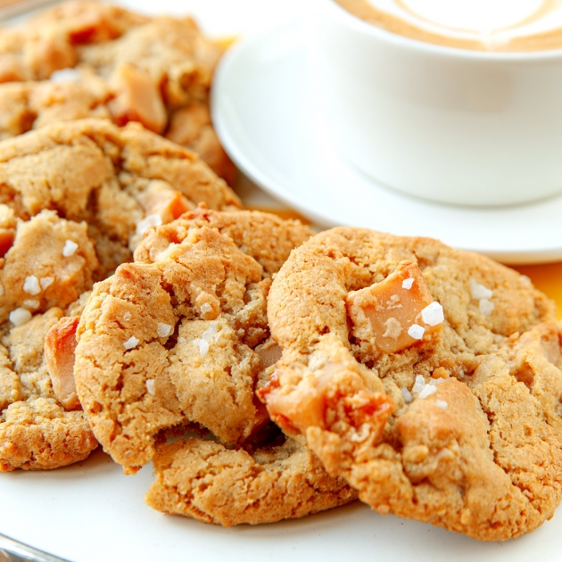 Ciasteczka "Salted caramel cookies"