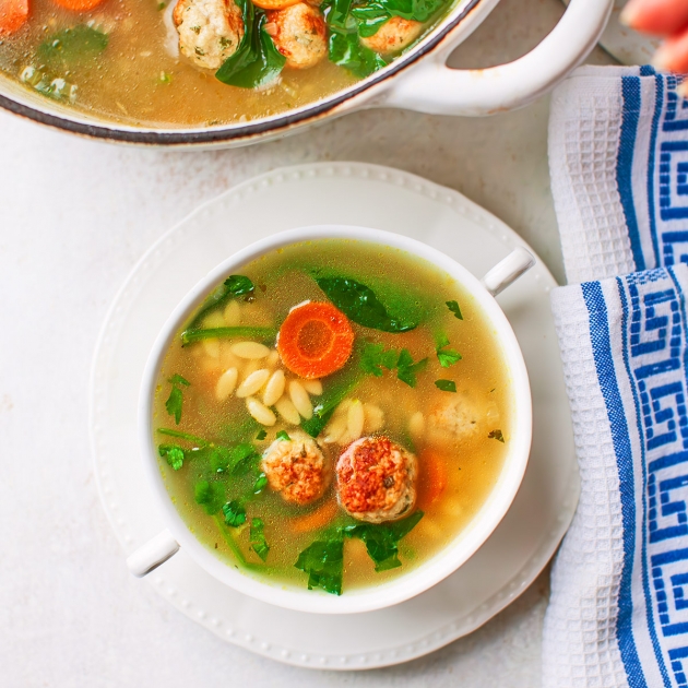 Włoska zupa weselna