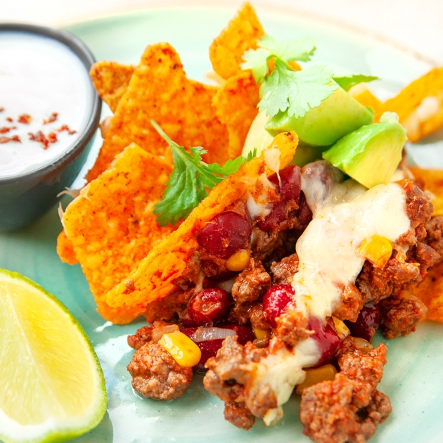 Zapiekanka meksykańska z mieloną wołowiną