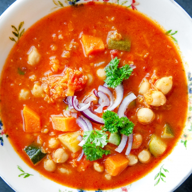 Zupa curry z warzywami