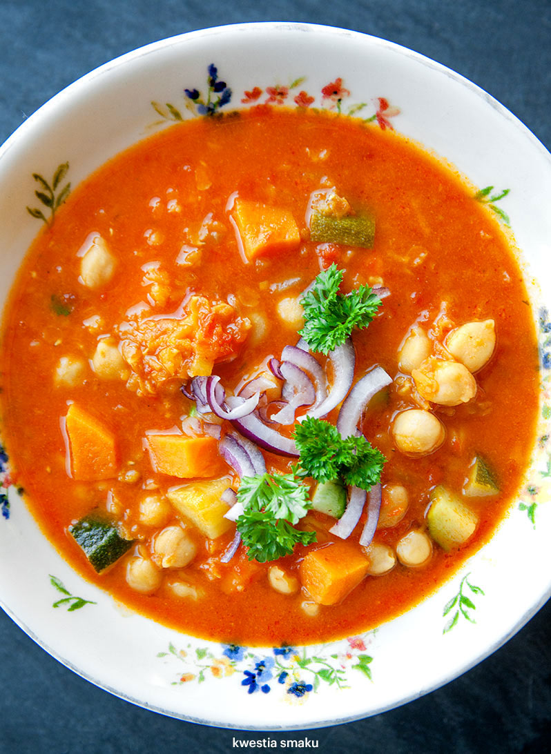 Zupa curry z warzywami