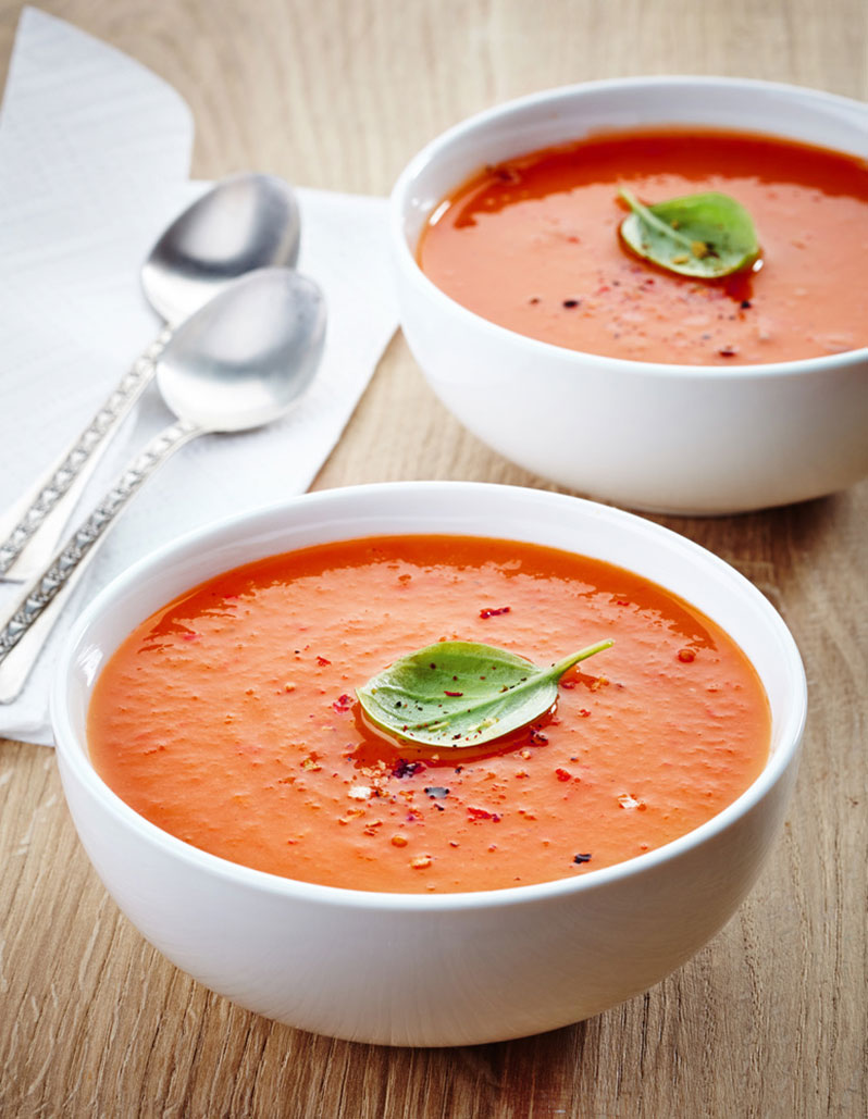 Zupa krem pomidorowa z mascarpone